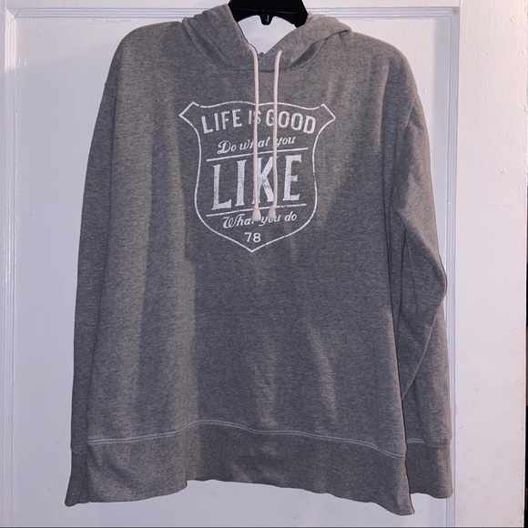 Life Is Good Tops - Life Is Good Hoodie | Medium